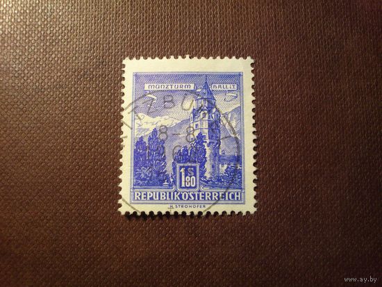 Австрия 1960 г.Замок Mint Tower, Hall в Зале ( Тироль).