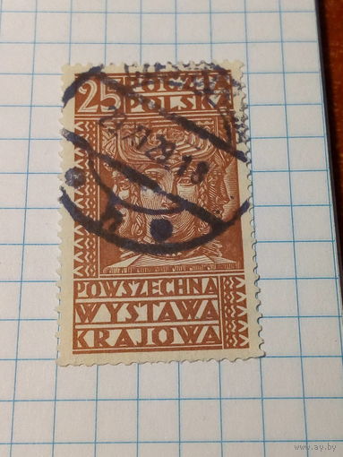 Марка Польша 1928 год