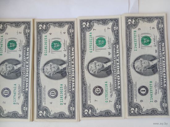 2 $ США 2003 г