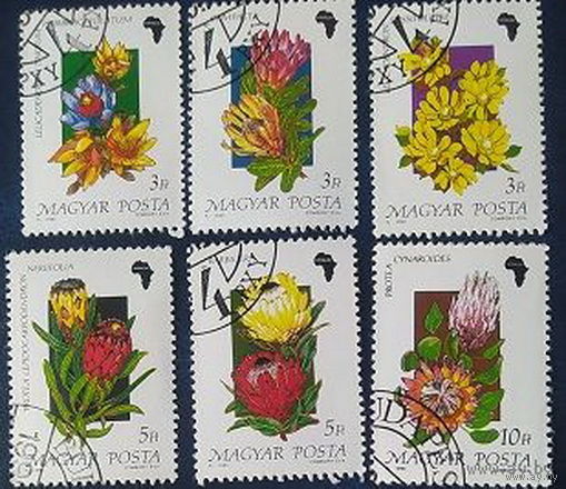 Венгрия 1990 цветы. СЕРИЯ