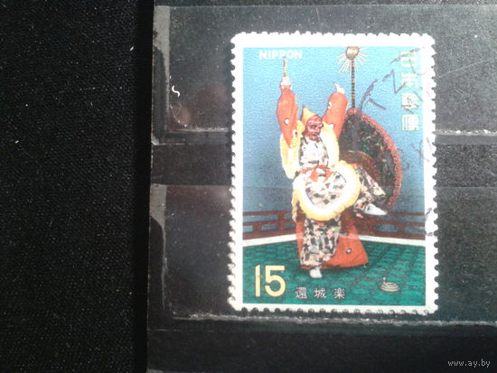 Япония, 1971. Театр Гагаку, танец