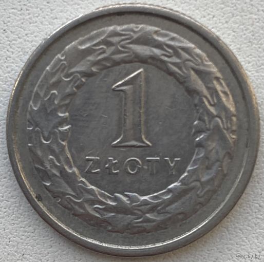 Польша 1 злотый 1992 г.