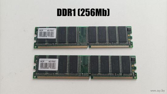 Оперативная память DDR1 (256Mb)