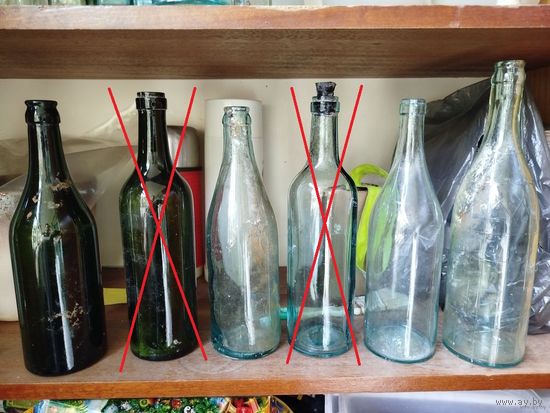Бутылки СССР РККА водка пиво вино минералка 1930е.