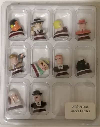 Annees folles. Безумные 20-е. Фарфоровая миниатюра.