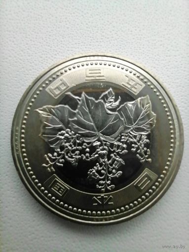 Япония 500 чек блеск