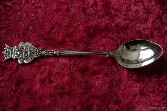 Ложка с серебрением сувенирная коллекционная  В26