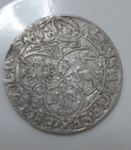 Монета 6 грошей 16Z5г