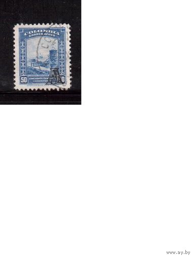 Колумбия-1951  (Мих.615) ,  гаш.  ,  Надп.