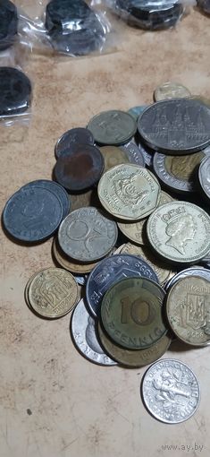 Сборка монет разных