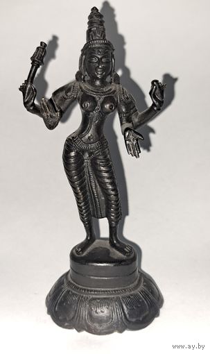 Старинная бронзовая статуэтка. Будда.