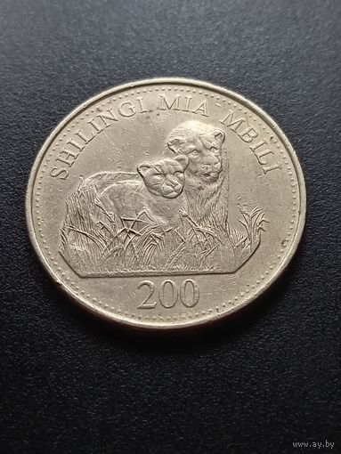 Танзания 200 шиллингов 2014 г.