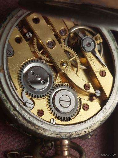 Часы карманные серебро