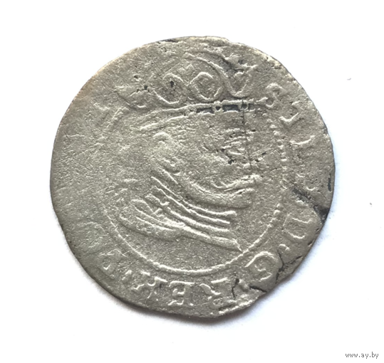 Грош - Стефан Баторий - Реч поспалитая - РИГА - 1582 год - СЕРЕБРО - РАСПРОДАЖА! - Смотрите другие мои лоты!