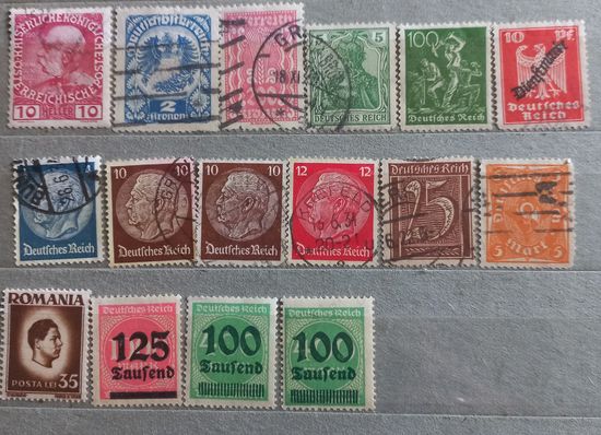 Германия. Австрия. Довоенная. Одним лотом.