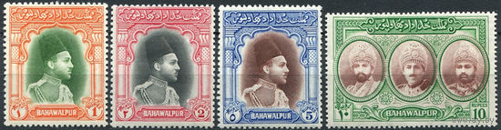 Бахавалпур 1948 **  Серия 4 марки (SG 35-38)