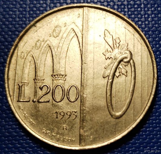 Сан - Марино 200 лир 1993 г.