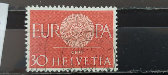 РАСПРОДАЖА ШВЕЙЦАРИЯ 1961г. Гаш.