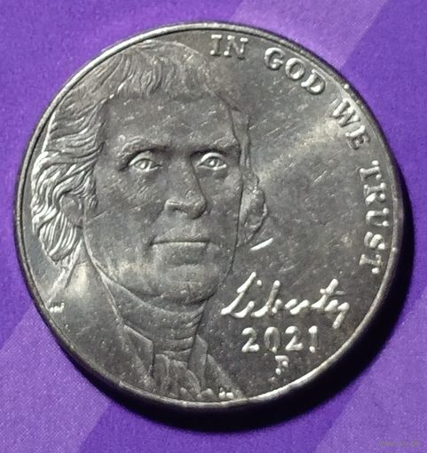 5 центов 2021 г США