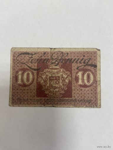 Нотгельд 10 геллеров