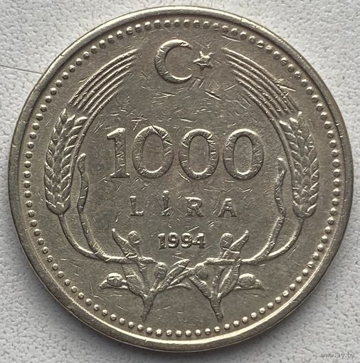Турция 1000 лир 1994 г.
