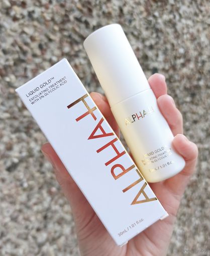 Отшелушивающая сыворотка для лица Alpha-H Liquid Gold Exfoliating Treatment with 5% Glycolic Acid 30 ml