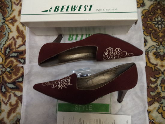 Туфли женские BELWEST нат. кожа 39 р-р НОВЫЕ