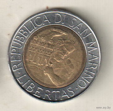 Сан-Марино 500 лира 1994