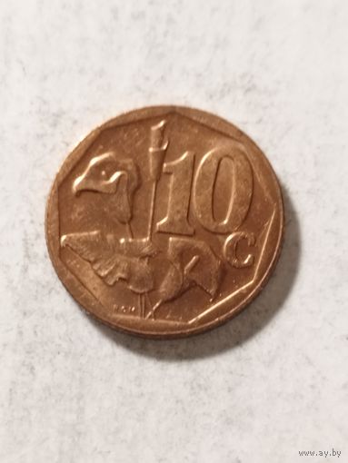 ЮАР 10 центов 2015