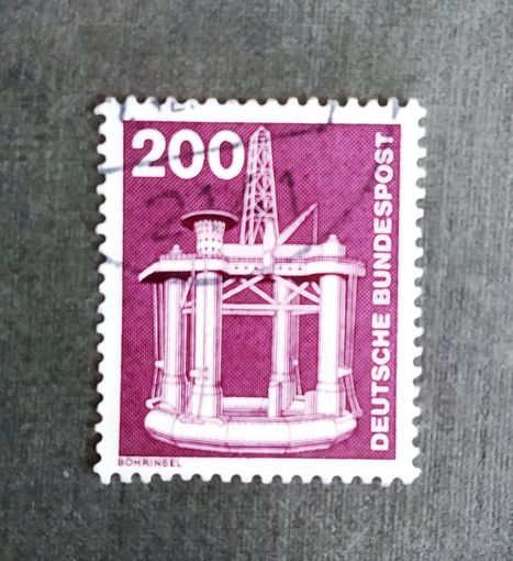 Марки Германия 1975 г.  Техника и промышленность