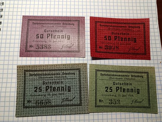 Нотгельды . Распродажа коллекции