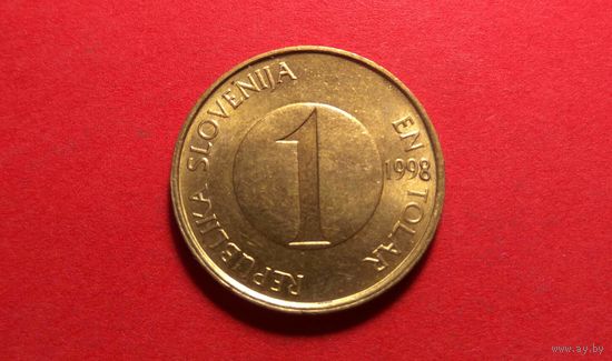 1 толар 1998. Словения.