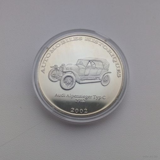 КОНГО  10 франков 2002 г.