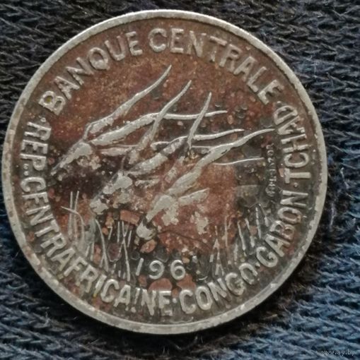 Экваториальная Африка 50 франков 1961 г., КМ# 3