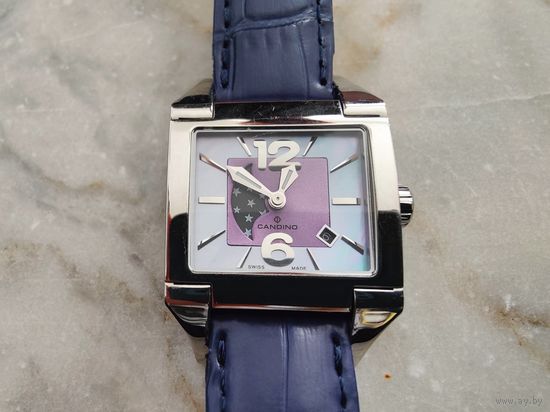 Часы Candino швейцарские с календарем и лунным календарем