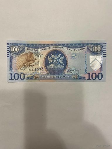 Тринидад и Тобаго 100 долларов 2006 год