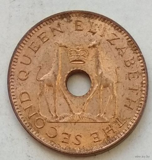 Родезия и Ньясаленд 1/2 пенни 1958 г.