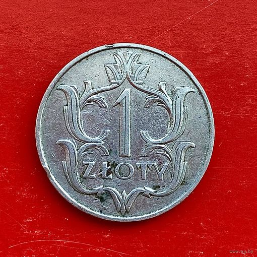 Монета 1 злотый 1929