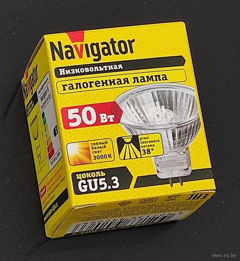 Лампа галогенная GU5.3 Navigator JCDR 230V 50W