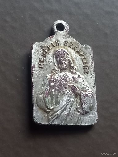 Красивый католический образок , с 1 рубля, без мц