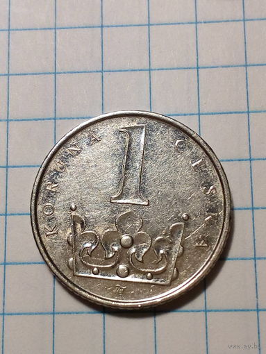 1 крон Чехия 2009 год