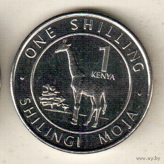 Кения 1 шиллинг 2018