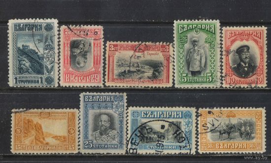 Болгария Царство 1911 Фердинанд Исторические места Стандарт #78,80-6