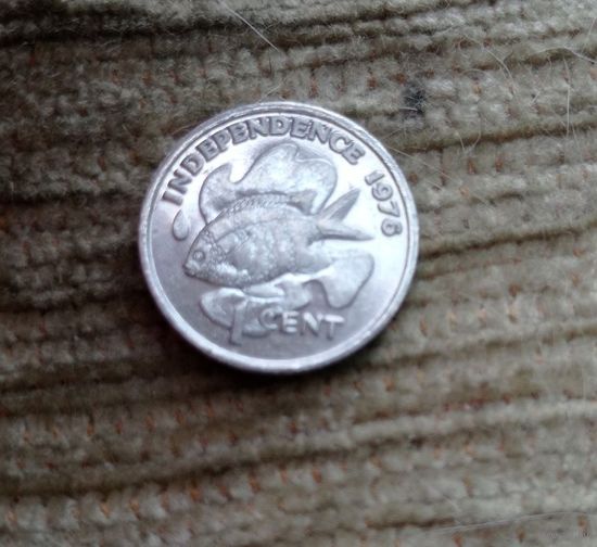 Werty71 Сейшельские острова 1 цент 1976 Декларация независимости 10 лет Сейшелы