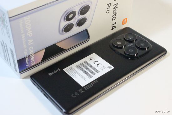 Новый Xiaomi Redmi Note 14 Pro 8GB/256GB международная версия (черный)