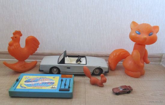 Все лоты с рубля.Игрушки времен СССР