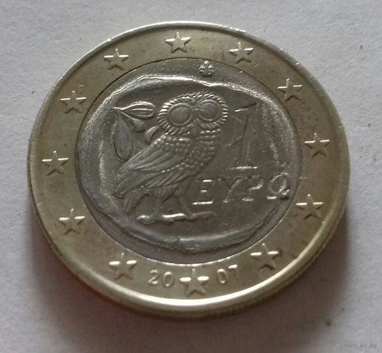 1 евро, Греция 2007 г.