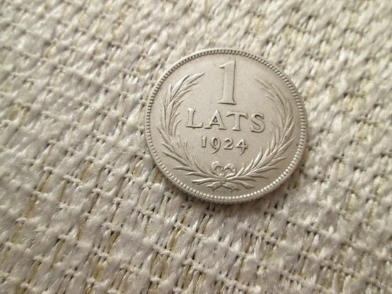 1 лат , Латвия , 1924 год