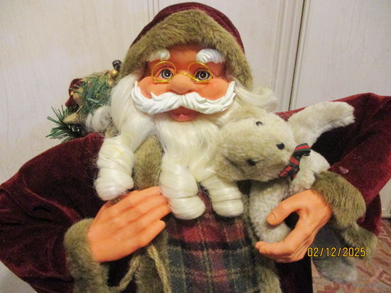 Дед Мороз большой красивый 80см