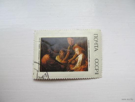 М. Шибанов "Крестьянский обед", 1972 г.